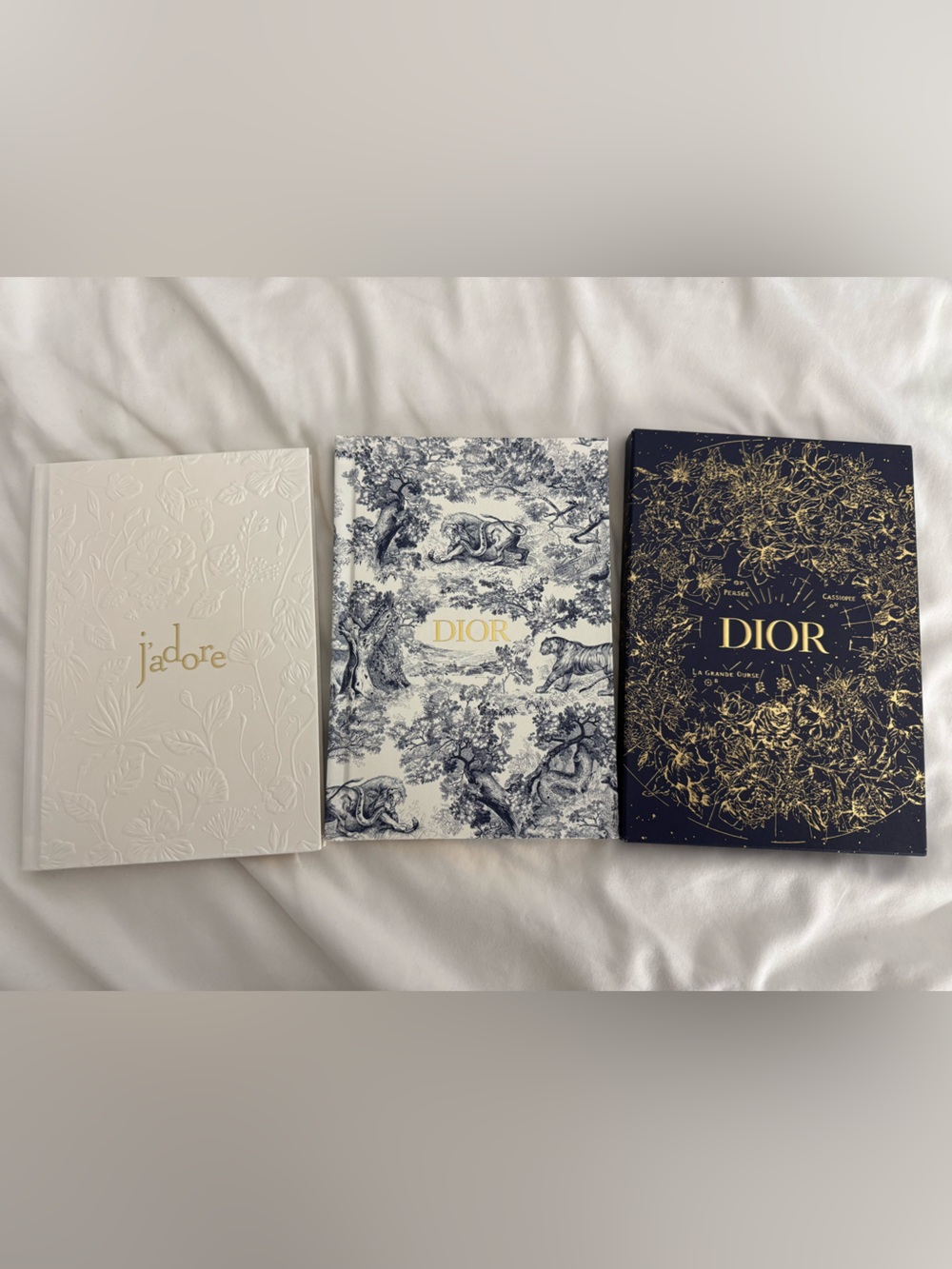 dior journal set (set of 3)